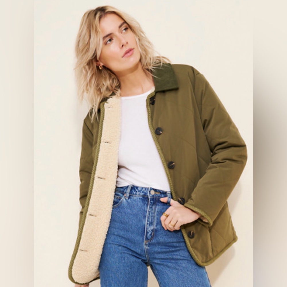 We The Free- ArnelleTeddy Reversible Jacket